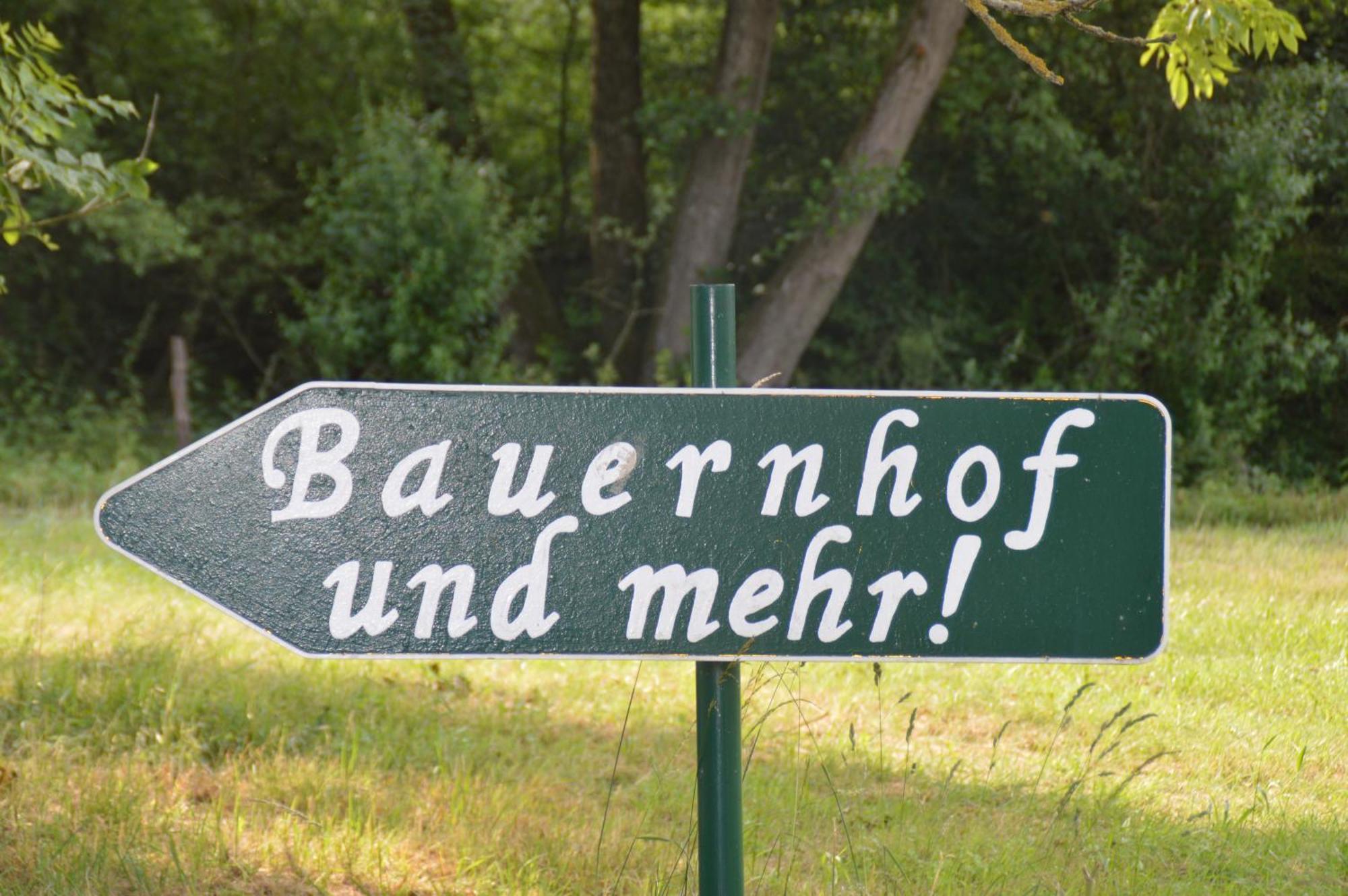 Kleine Einzigartige Ferienwohnung Auf Dem Bauernhof, Direkt In Der Natur Mit Blick Auf Schloss برونفلس المظهر الخارجي الصورة